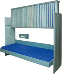 Etagenklappbett Binz 206 x 94 x 160 - 195 ( B x T x H )