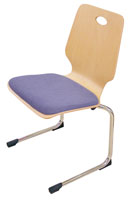 Sitz gepolstert